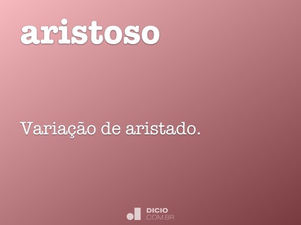aristoso