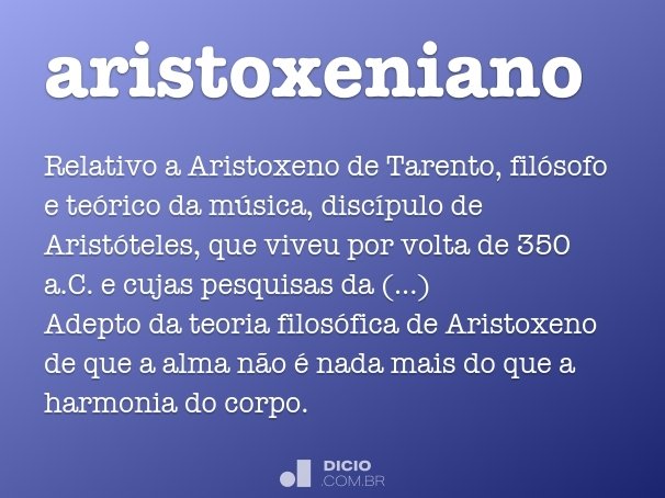 aristoxeniano