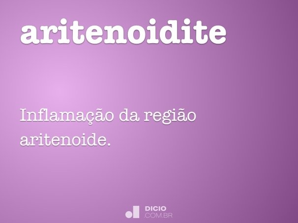 aritenoidite