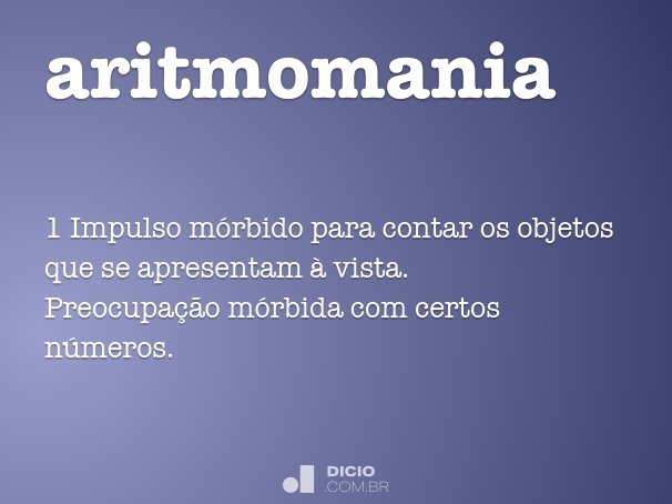 aritmomania