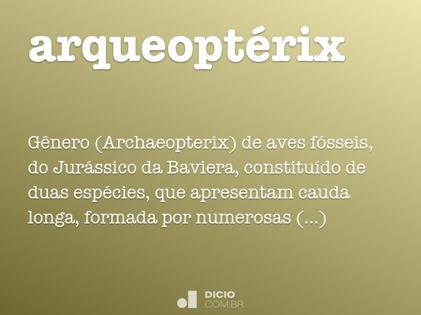 arqueoptérix