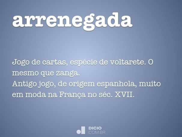 arrenegada