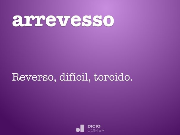 arrevesso
