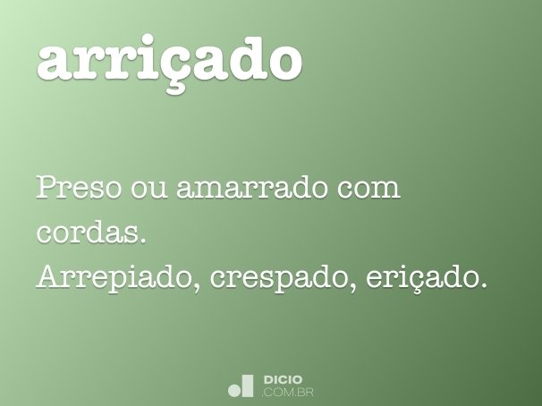 Emperrado - Dicio, Dicionário Online de Português