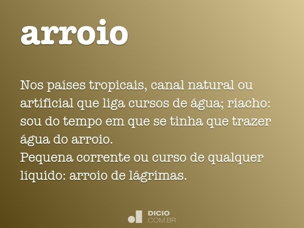 arroio