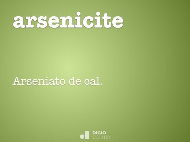 arsenicite