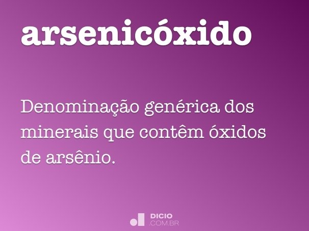 arsenicóxido
