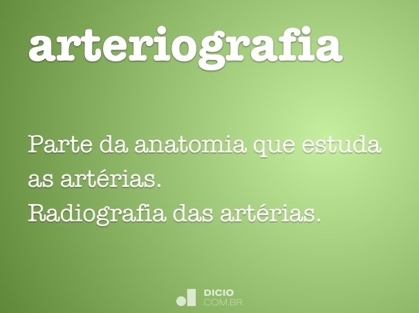 arteriografia