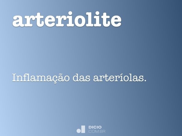 arteriolite