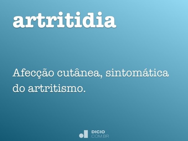 artritidia
