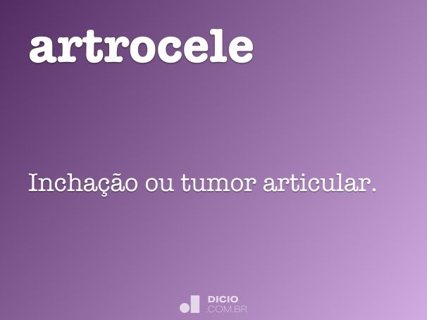 artrocele