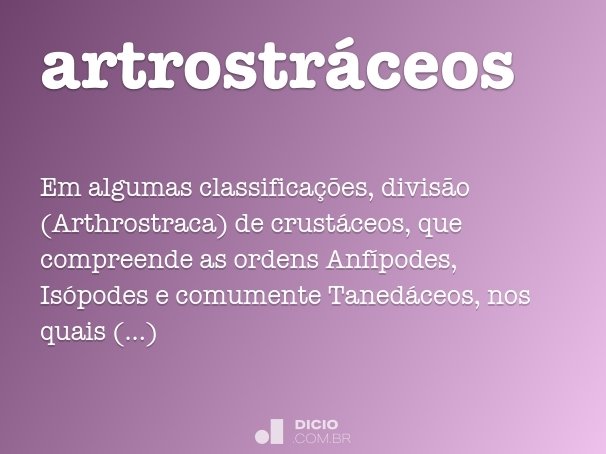 artrostráceos