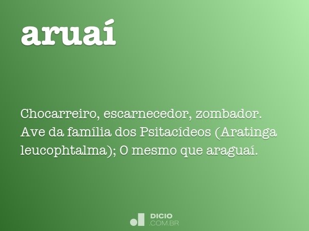 aruaí