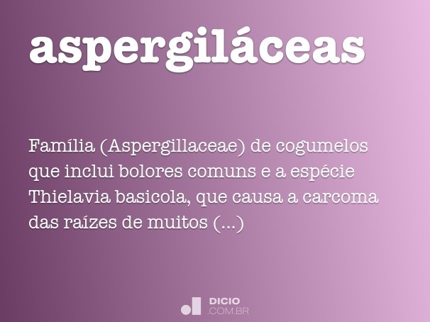 aspergiláceas