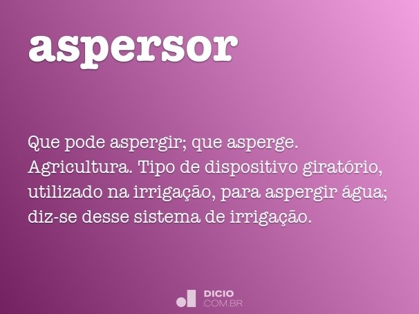 aspersor