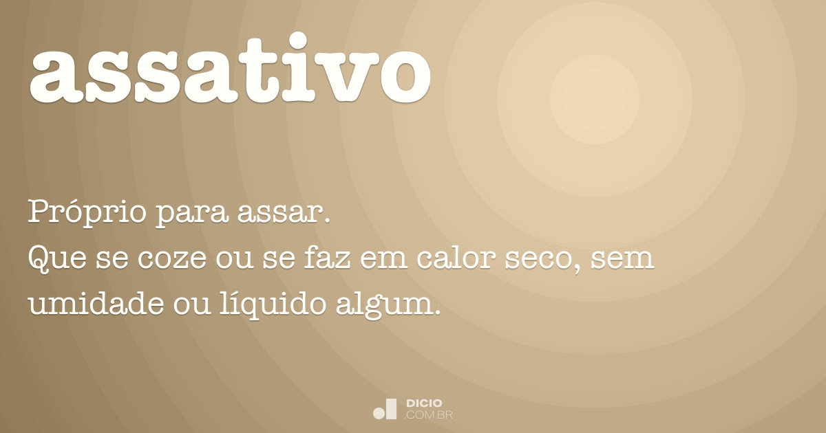 Assativo Dicio, Dicionário Online de Português