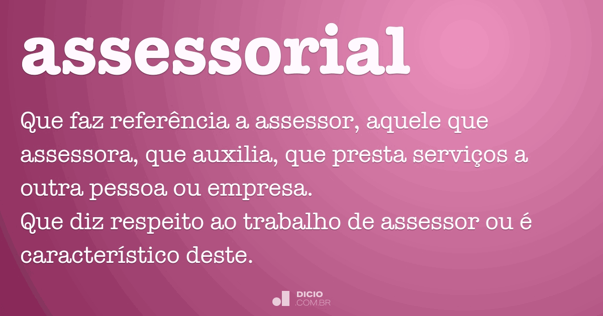 Assessorial Dicio, Dicionário Online de Português