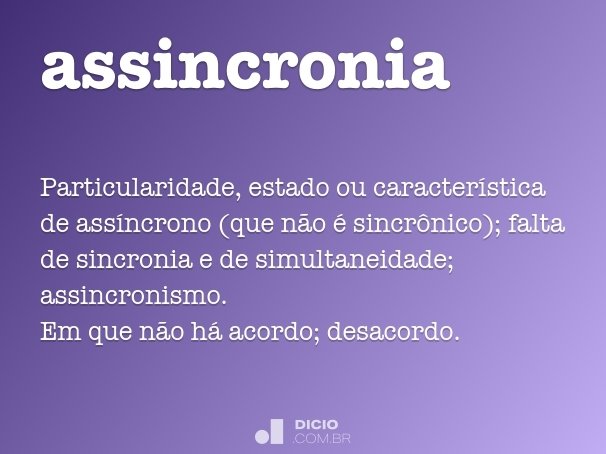 assincronia