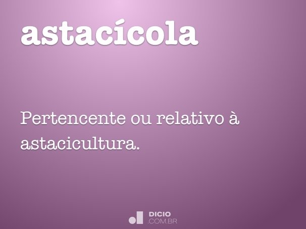 astacícola
