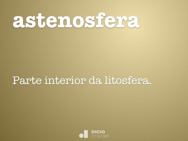 astenosfera