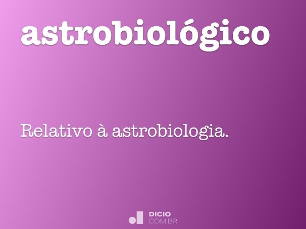 astrobiológico