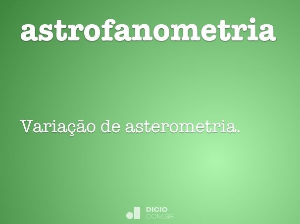 astrofanometria