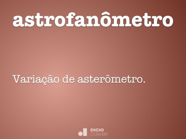 astrofanômetro