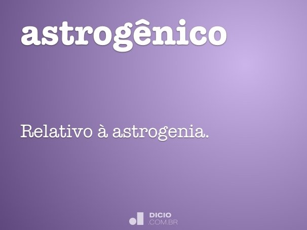 astrogênico