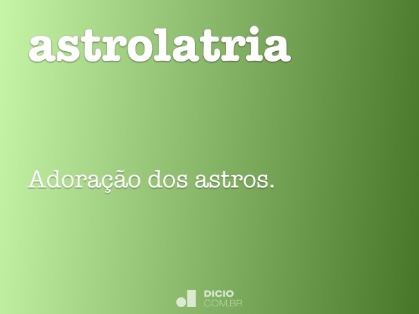 astrolatria