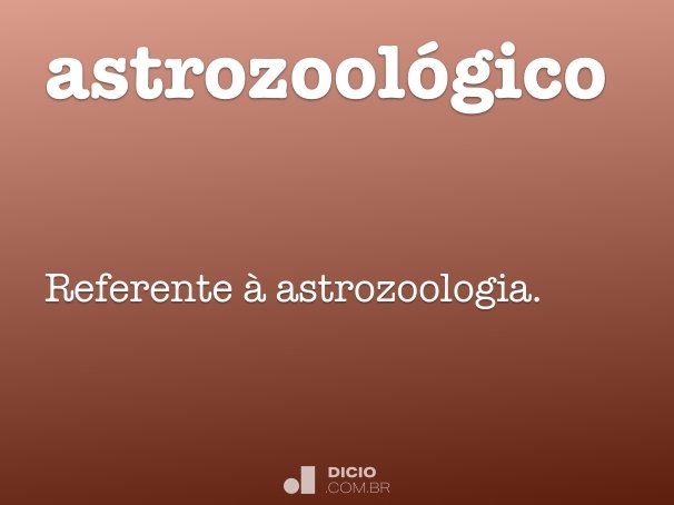 astrozoológico