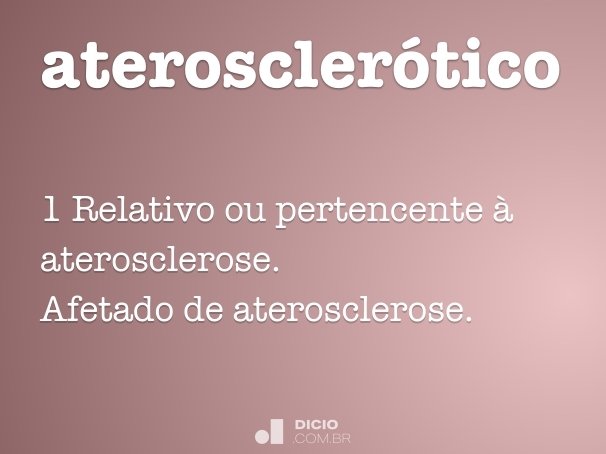 aterosclerótico