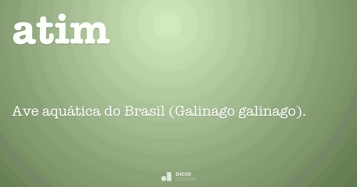 Átimo - Dicio, Dicionário Online de Português