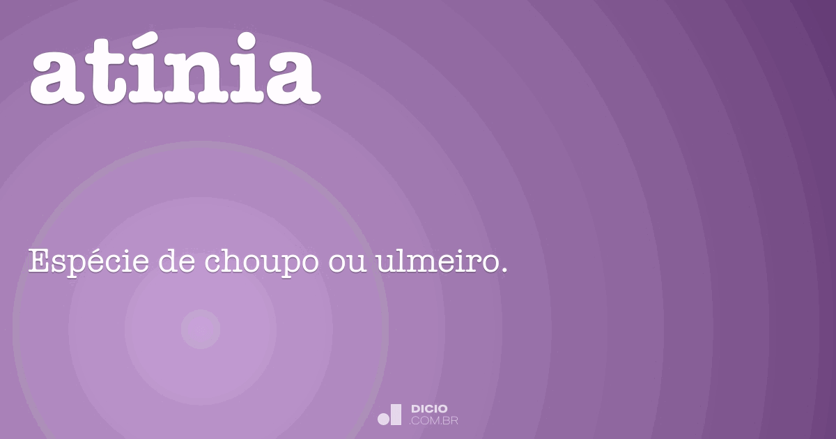 Rubínia - Dicio, Dicionário Online de Português