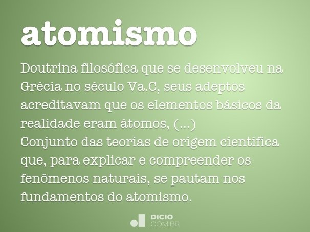 atomismo
