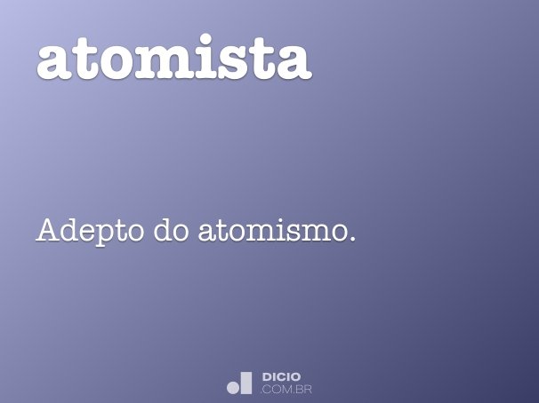 atomista