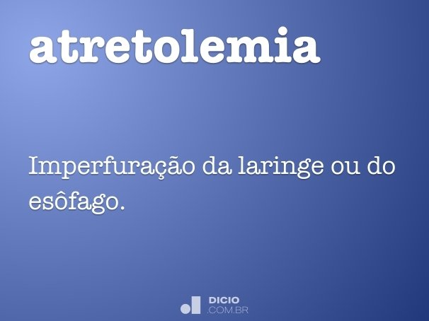 atretolemia