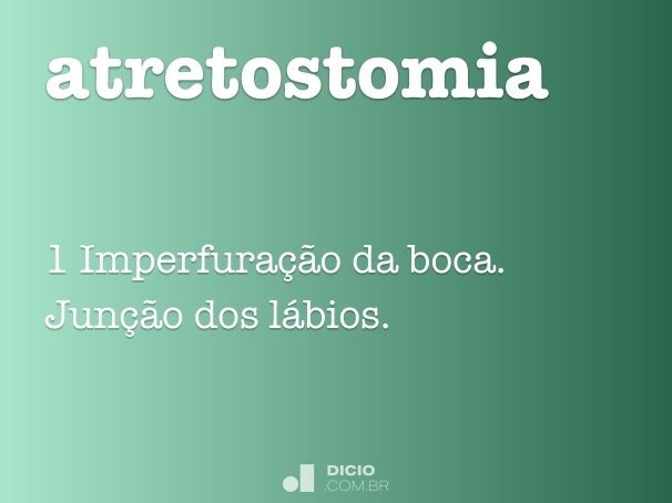 atretostomia