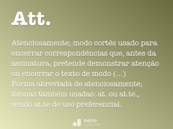 El significado de ATT en diferentes contextos y su explicación