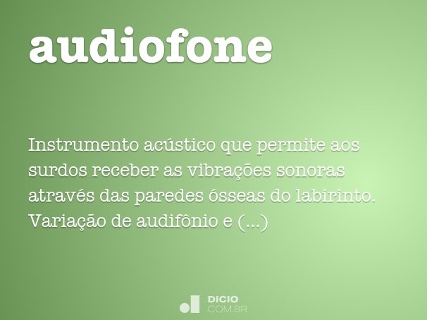 audiofone
