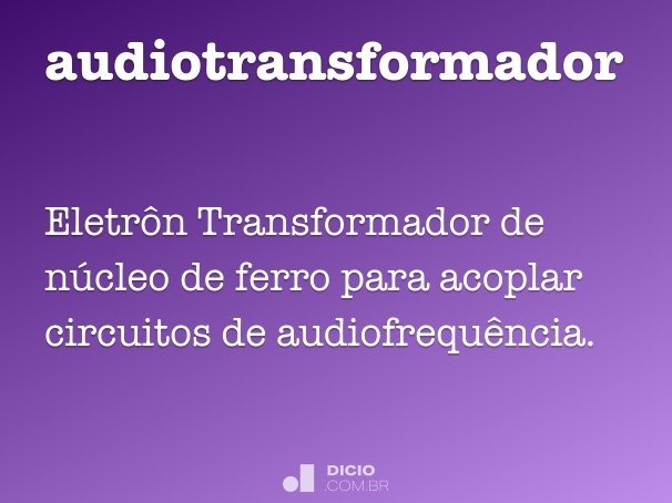 audiotransformador