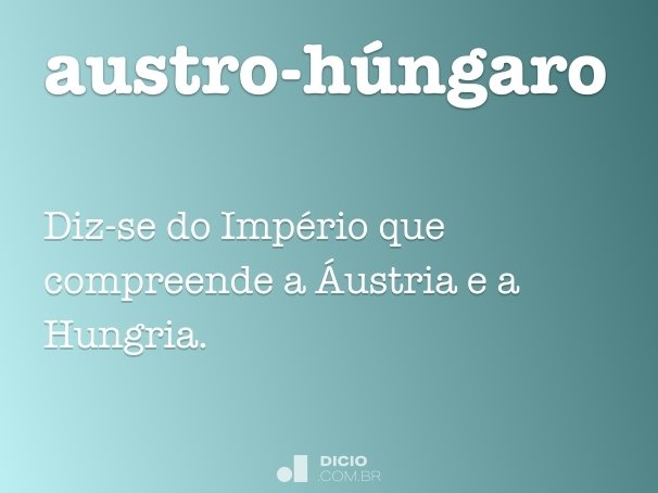 austro-húngaro