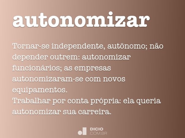 autonomizar