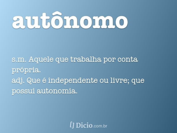 autônomo