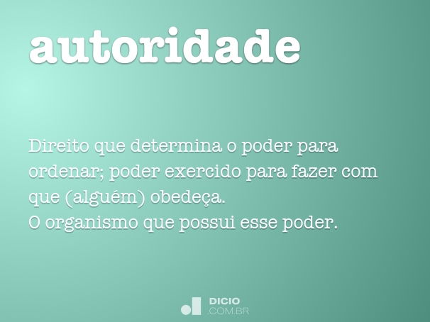 autoridade