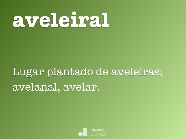 Avelar - Dicio, Dicionário Online de Português