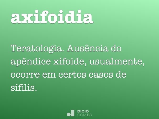 axifoidia