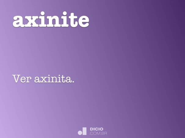 axinite
