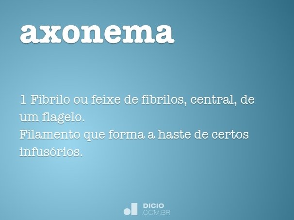 axonema