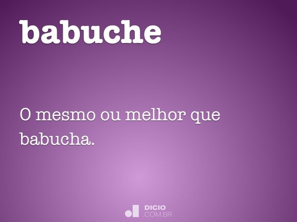 babuche