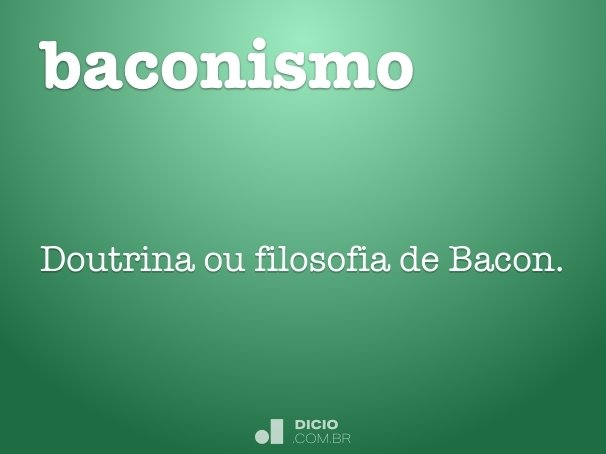 baconismo